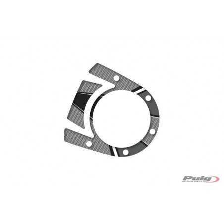 autocollant de protection rayé