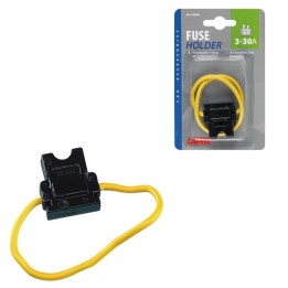portafusible de baquelita en línea con cable pf-1 3-30a 20 cm