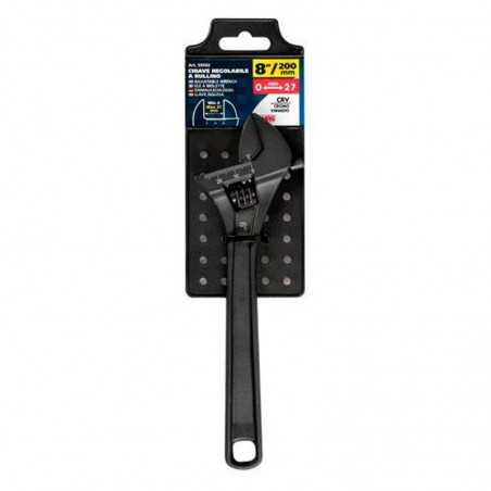 adjustable spanner 8" 25 cm cromo vanadio