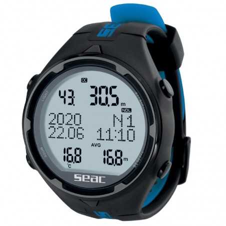 action hr diving and apnea wrist computer seac sub