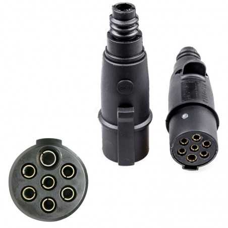 trailer electrical plug adapter type n/ type s 24v