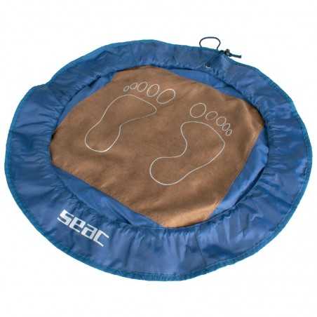 esterilla para pies con bolsa impermeable para piscina, gimnasio y playa swim mat