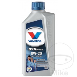 aceite de motor sintético para coche 0w20 fe 1l   synpower