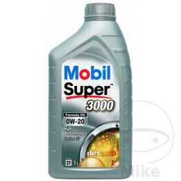 aceite de motor sintético para coche 0w20 1l   super 3000 ov