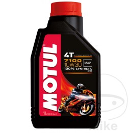 aceite de motor sintético para moto 10w30 4t 1l    7100