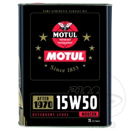 aceite de motor semisintético para moto 15w50 4t 2l    classic