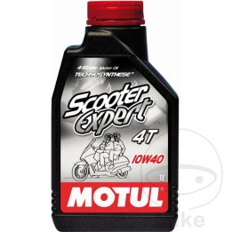 aceite de motor sintético para moto 10w40 4t 1l   hc- scooter expert ma