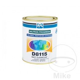 mat gennemskinnende maling 2k 1000 ml   d8117
