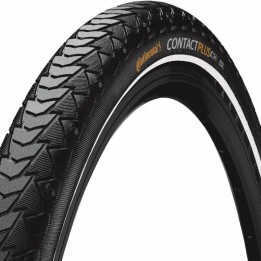 cubierta neumatico rigida para bicicleta reflectante contact plus sl 700x40c safetyplus breaker 40-622