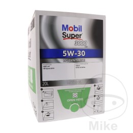 aceite de motor sintético para coche super 3000 xe1 5w-30 20l