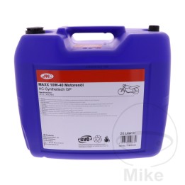 aceite de motor sintético para moto maxx 10w-40 gp 20l