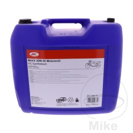 aceite de motor sintético para moto maxx 20w50 4t 20l