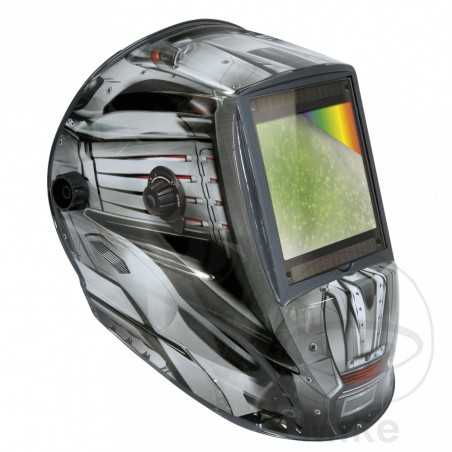 safety helmet for automatic welder