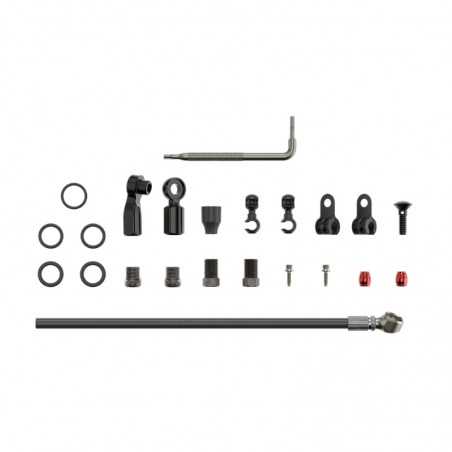 kit latiguillo de freno hidráulico hidr 2000 mm flat mount/red22/force22/rival22/force1/force cx1/apex1 hrd/s700