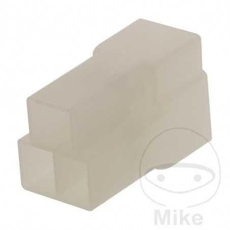 carcassa de connector pla de 3 pols