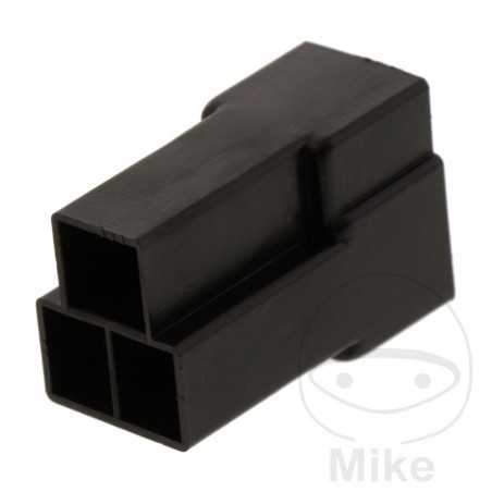 carcasa de conector plano 3 polos