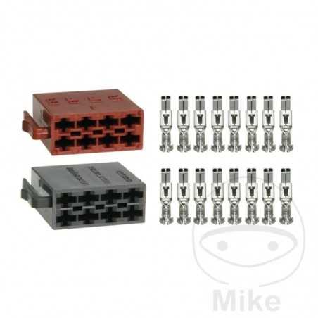 kit montaje de enchufe 8 polos