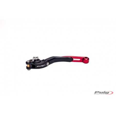 clutch handle, black body extendible red