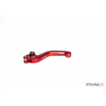 short clutch handle, red body