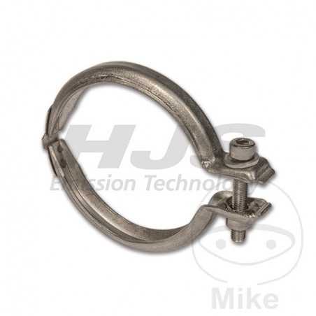 abrazadera de escape con tornillo