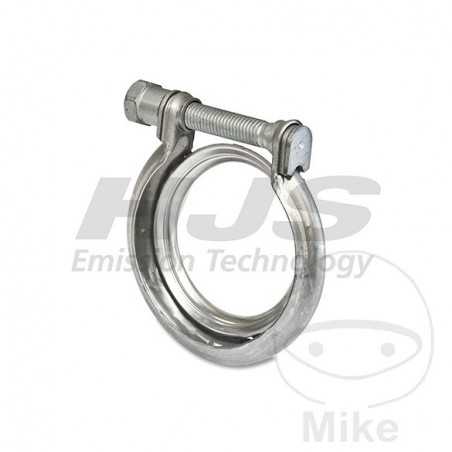 abrazadera de escape con tornillo
