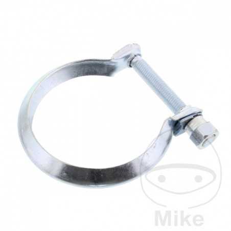 abrazadera de escape con tornillo