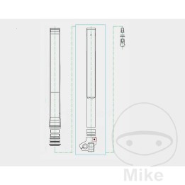 cargol de seguretat de la base de la forquilla 6 mm m6