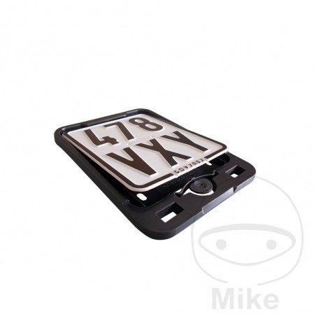 support de plaque d'immatriculation interchangeable 135 x 110
