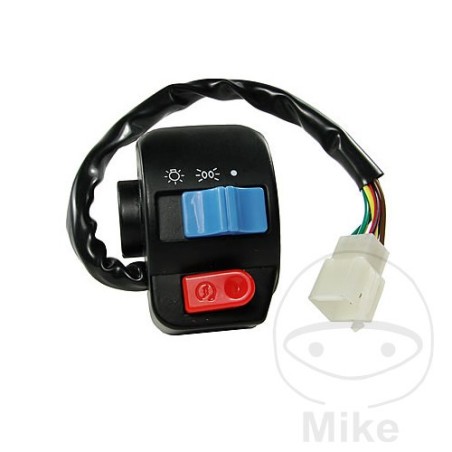 conjunto interruptor derecho para moto
