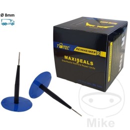 pack 25 parches seta reparación cubierta neumático maxi seal 8 mm