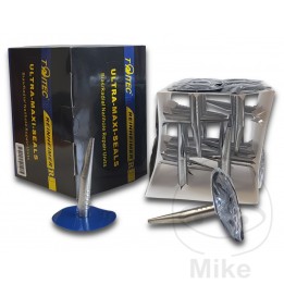 pack 24 parches seta interior reparar cubierta neumático 8 mm