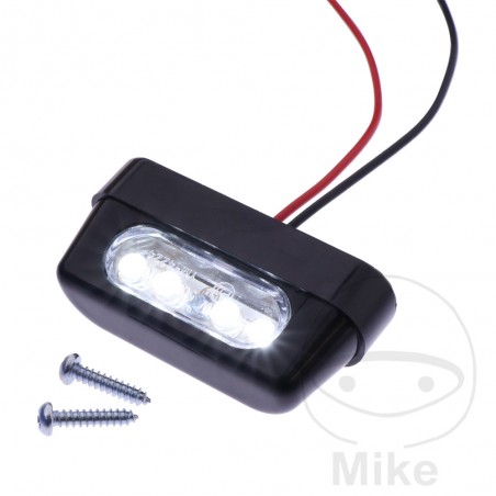 luz de matrícula led
