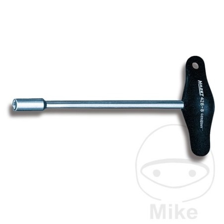 llave de vaso hexagonal con mango t 13