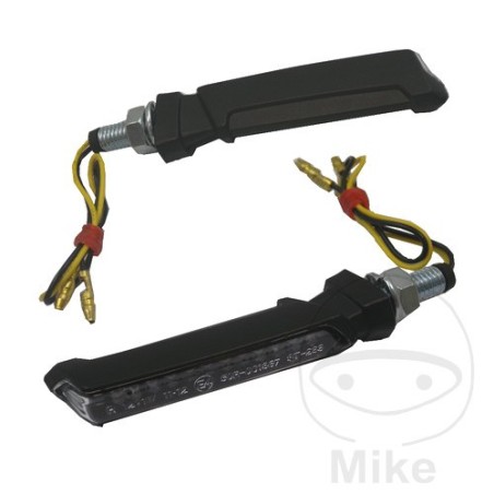 juego intermitentes de moto flat