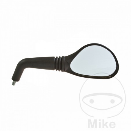right oval rearview mirror