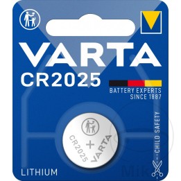 lithium battery cr2025 mq 1566006