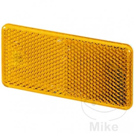štvorcový katadioptrický reflektor pre príves