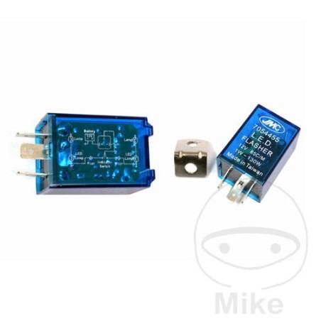 elektrisk blinkerrelæ 3 poler 12v