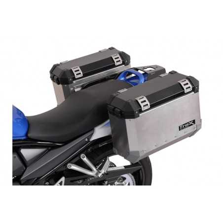 set supports for motorcycle side cases evo