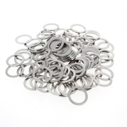 rondelle in alluminio 18 x 24 x 1.5 mm