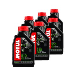 kit de 6x aceite de motor 510 2t 1l