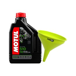 kit aceite de motor + embudo 510 2t 2l