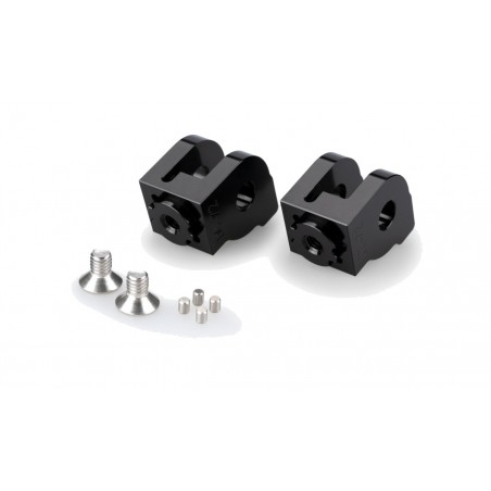 left / right pilot adjustable footpeg hardware set