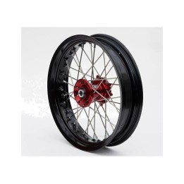 komplet forhjul til motorcykel race s/m 17x3,50