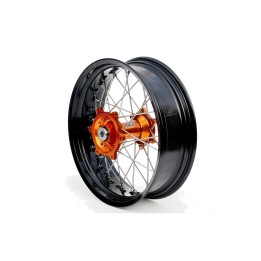 ruota posteriore completa per moto race s/m 17x5,00