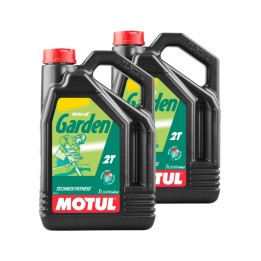kit de 2x aceite de motor garden 2t 5l