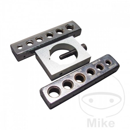 jig for drilling security wire screw/nut