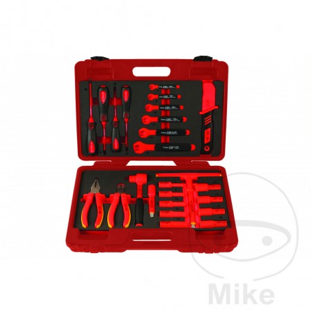 kit 25 herramientas 3/8