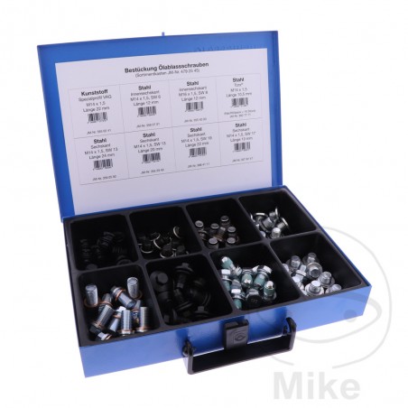 caja 81 tapones de drenaje de aceite