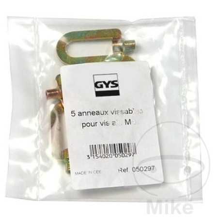 pack 5 anillos roscables para tornillo